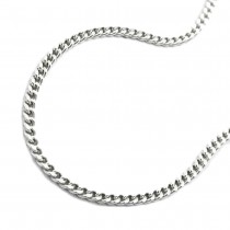 Halskette Kette, silberne Panzerkette Silber 925 38cm